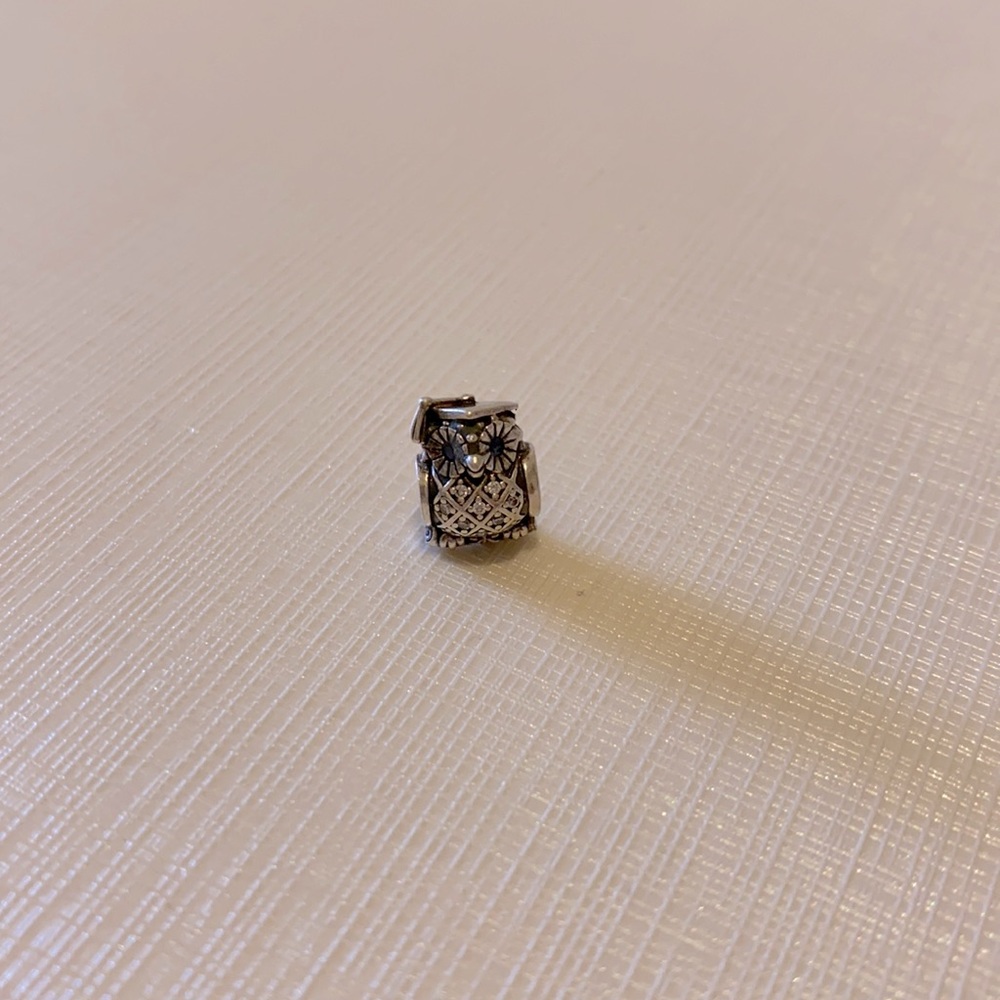 Pandora owl graduation charm